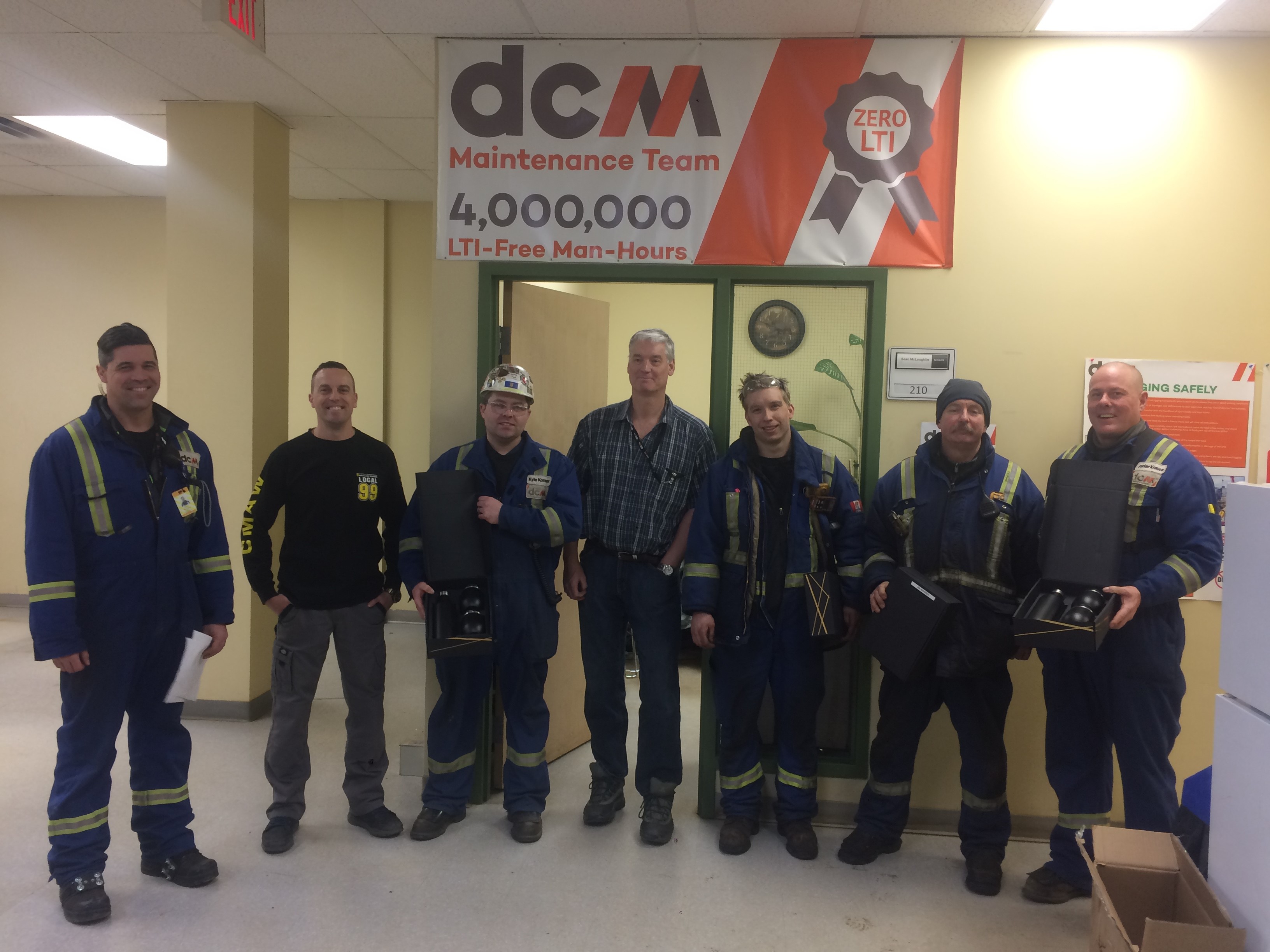 DCM proudly recognizes its top performing Trades-Foreman
